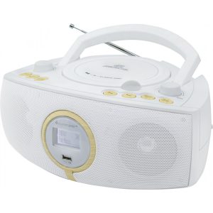 Soundmaster SCD1500WE Stereo DAB+/UKW-PLL Radio mit CD/MP3 Spieler - weiß