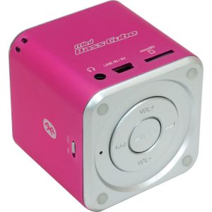 JayTech Mini Bass Cube SA 101 BT - pink