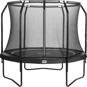 Salta Premium Black Edition - rund Ø366cm -Trampoline mit Sicherheitsnetz