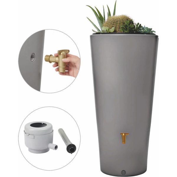 4rain VASO 2in1 Regenspeicher 220L   versch. Farben