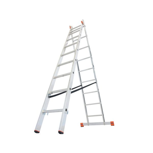 Krause "Dubilo" Mehrzweckleiter - 2 x 9 Sprossen