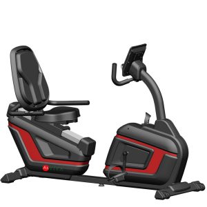 AsViva Liegeergometer Bluetooth Recumbent Bike R7