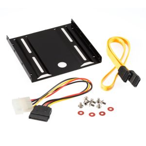 Poppstar Einbau-Kit für interne SSD / HDD inkl. Einbaurahmen für 2
