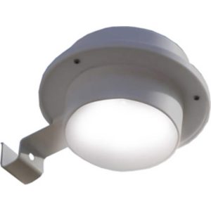 Mauk Solarlicht  Wegbeleuchtung für die Dachrinne (-nmontage) (weiß) 3 x LED weiß Größe: 12x6cm