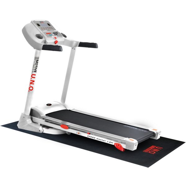 Motive Fitness by U.N.O. Laufband Speed Master 1.8M weiß/silber inkl. Schutzmatte