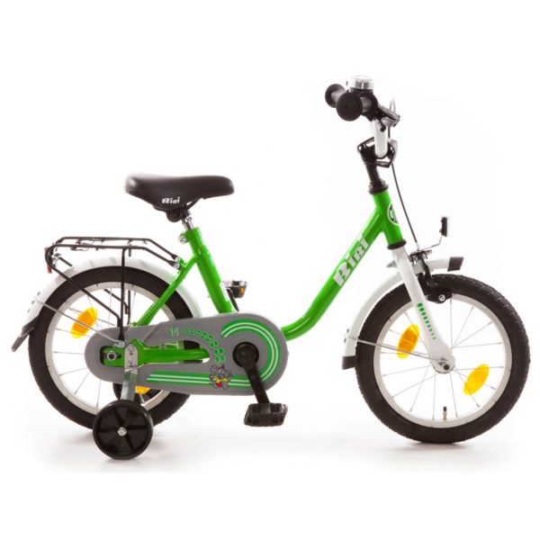 Bachtenkirch Kinderfahrrad "BiBi" grün/weiß 14"