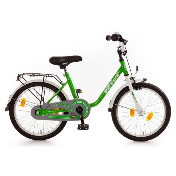 Bachtenkirch Kinderfahrrad "BiBi" grün/weiß 18"