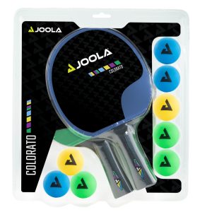 JOOLA Tischtennischläger-Set Colorato