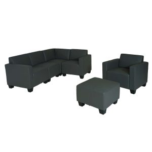 Modular Sofa-System Couch-Garnitur Lyon 4-1-1