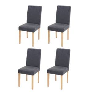 4x Esszimmerstuhl Stuhl Küchenstuhl Littau ~ Textil