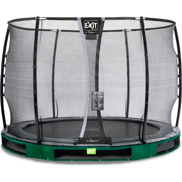 EXIT Elegant Ground Premium 305 (10ft) + Sicherheitsnetz Deluxe Rund grün