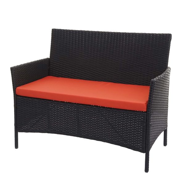 Poly-Rattan Gartenbank Hamar