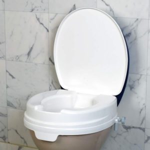 Servocare Toilettensitzerhöhung mit Deckel M1 2114L-SC