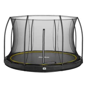 Salta Trampoline - Comfort Edition Ground - rund - Ø396cm - Schutzrand Schwarz