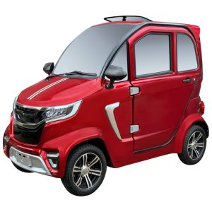 Didi Thurau Edition E-Kabinenfahrzeug 4-Rad "eLazzy Premium" 45 rot inkl. Überführung und Einweisung