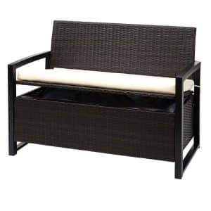 Poly-Rattan 2er Sitzbank MCW-F39