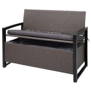 Poly-Rattan 2er Sitzbank MCW-F39