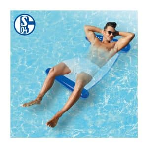 FC Schalke 04 Wasserhängematte mit Tragefunktion 119cm blau