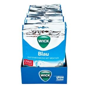 Wick Blau Menthol Hustenbonbons 72 g