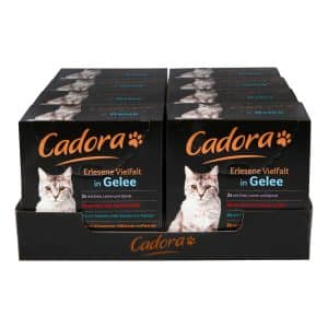 Cadora Katzennahrung Multipack Gelee 8 x 85 g