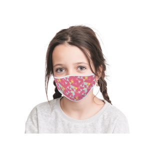 Mund-Nasen-Masken 2er-Set Kids Girl Power/Retro