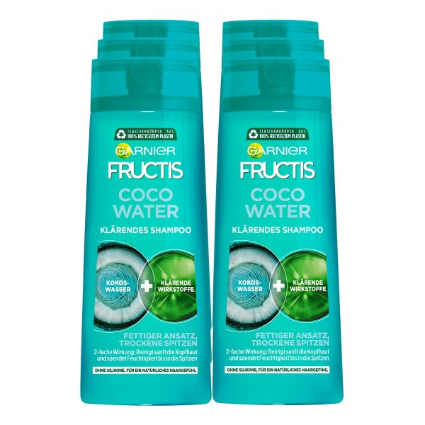 Garnier Fructis Shampoo FATS Coco Water 250 ml