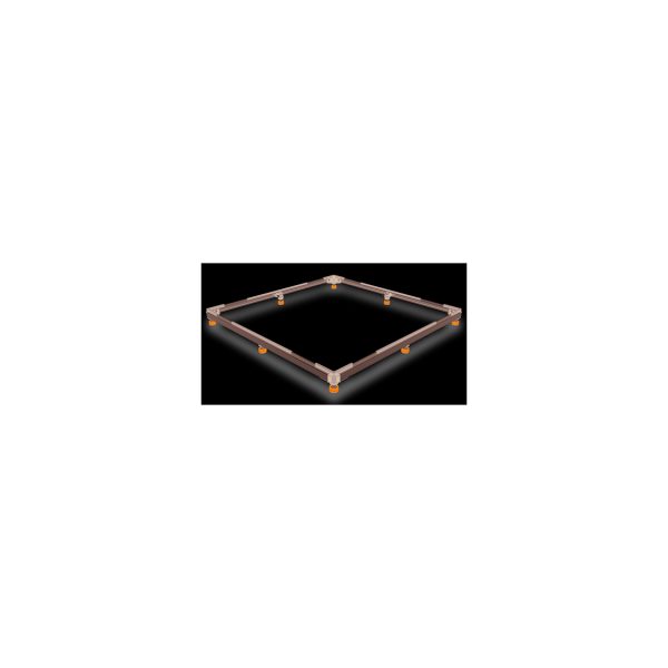 Kaldewei Duschwannen.Fuss- Rahmen FR 5300 max.90x90 cm