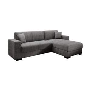 Inter Handels BALI Ecksofa mit Bett & Bettkasten / Grau