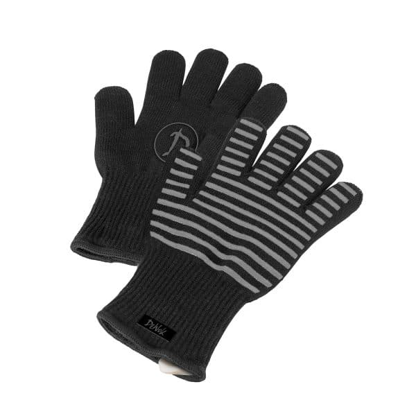 DeWok Grillhandschuhe 2er-Set schwarz/grau