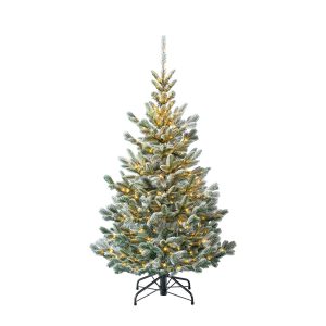 Evergreen Weihnachtsbaum Nobilis Kiefer inkl. Lichterkette 150 cm