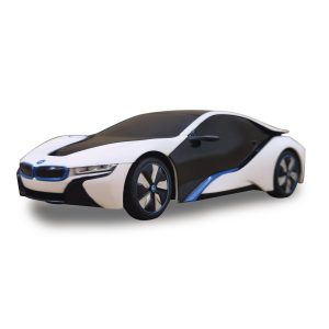 BMW I8 1:24 weiß/gelb 2