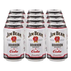 Jim Beam White Straight Bourbon Whiskey & Cola 10