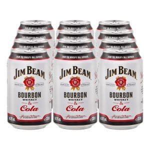 Jim Beam White Straight Bourbon Whiskey & Cola 10