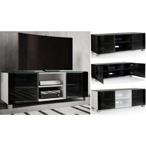 VCM Premium TV-Lowboard Schrank Fernsehtisch TV Schrank Holz "Luxala"