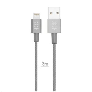 MIXBERRY Apple Lightning Kabel 3 m grau