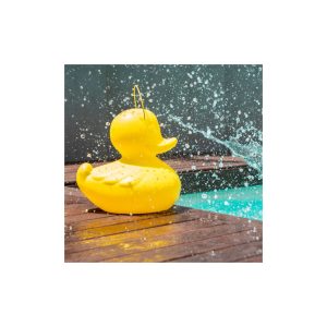 Schwimmfähige Akku-LED-Leuchte Duck-Duck S Weiß