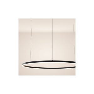 s.LUCE Ring 120 LED Pendelleuchte 5m Abhängung... Schwarz