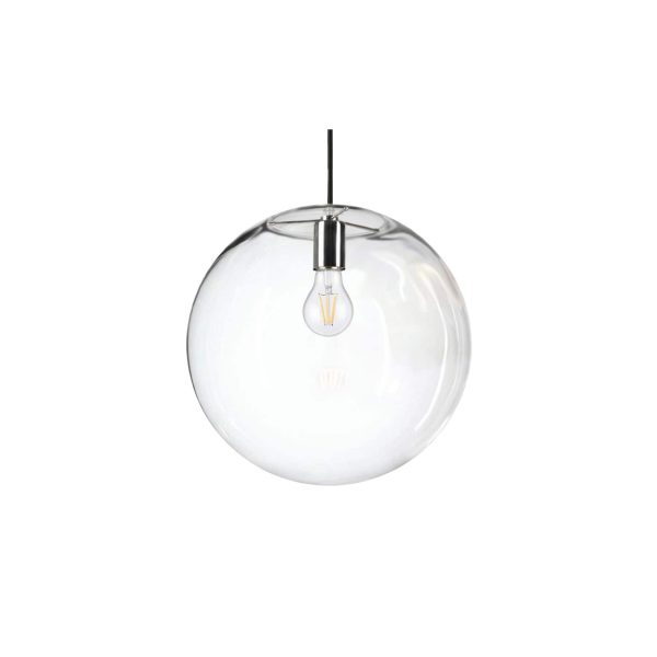 s.LUCE Orb Glaskugel Galerieleuchte 5m Abhängung... Ø 40cm