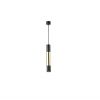 s.LUCE pro Hängelampe Crutch mit Deko Zylinder... Schwarz