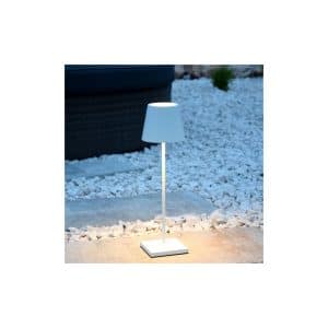 LED Außen Akku-Tischlampe Qutarg Easy-Connect IP54... Rund