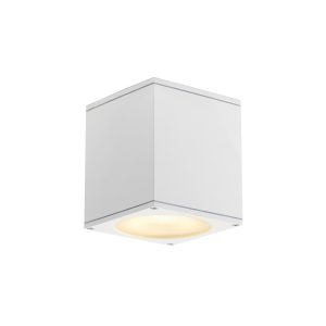 SLV Big Theo Ceiling Out Deckenleuchte eckig weiß ES111 max. 75W