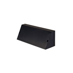 SLV PEMA Square Wandleuchte schwarz E27 max. 15W