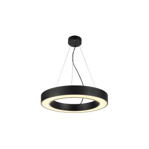 SLV Medo Pro 60 Ring LED Pendelleuchte Schwarz