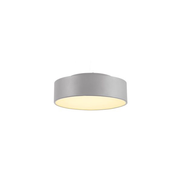SLV Medo 28 LED Deckenleuchte Silbergrau optional abpendelbar