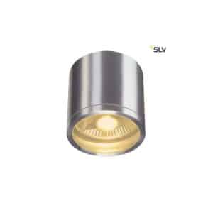 SLV Rox Ceiling Out QPAR11 Outdoor Deckenleuchte Alu-Gebürstet IP44