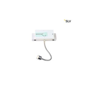 SLV MANA LED Wandleuchte spot 200 3000K weiß/chrom