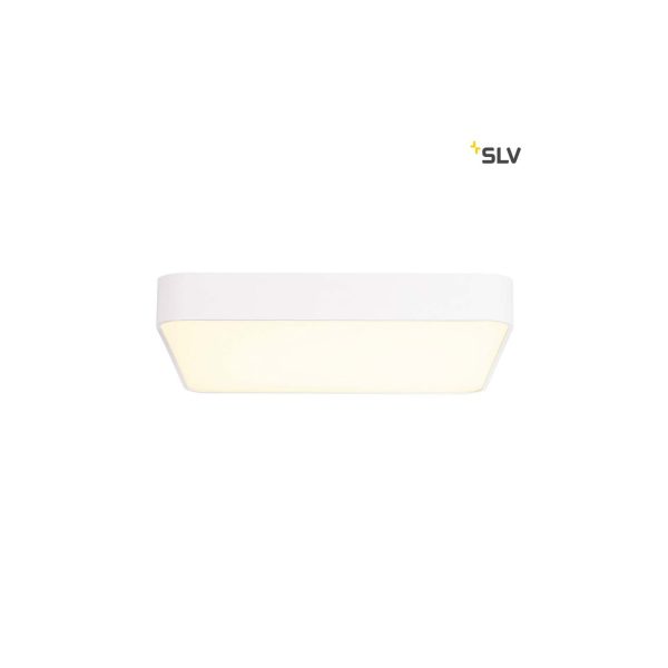 SLV Medo 60 Square LED Deckenleuchte Weiß 1-10V 3000K