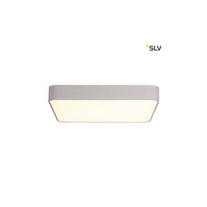 SLV Medo 60 Square LED Deckenleuchte Silbergrau 1-10V 3000K