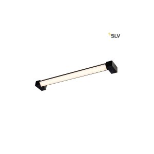 SLV Long Grill LED Wand- und Deckenleuchte Schwarz 3000K