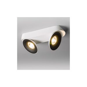 Santa 2er LED Aufbauspot schwenkbar & dimmbar 2 x 810lm Weiß